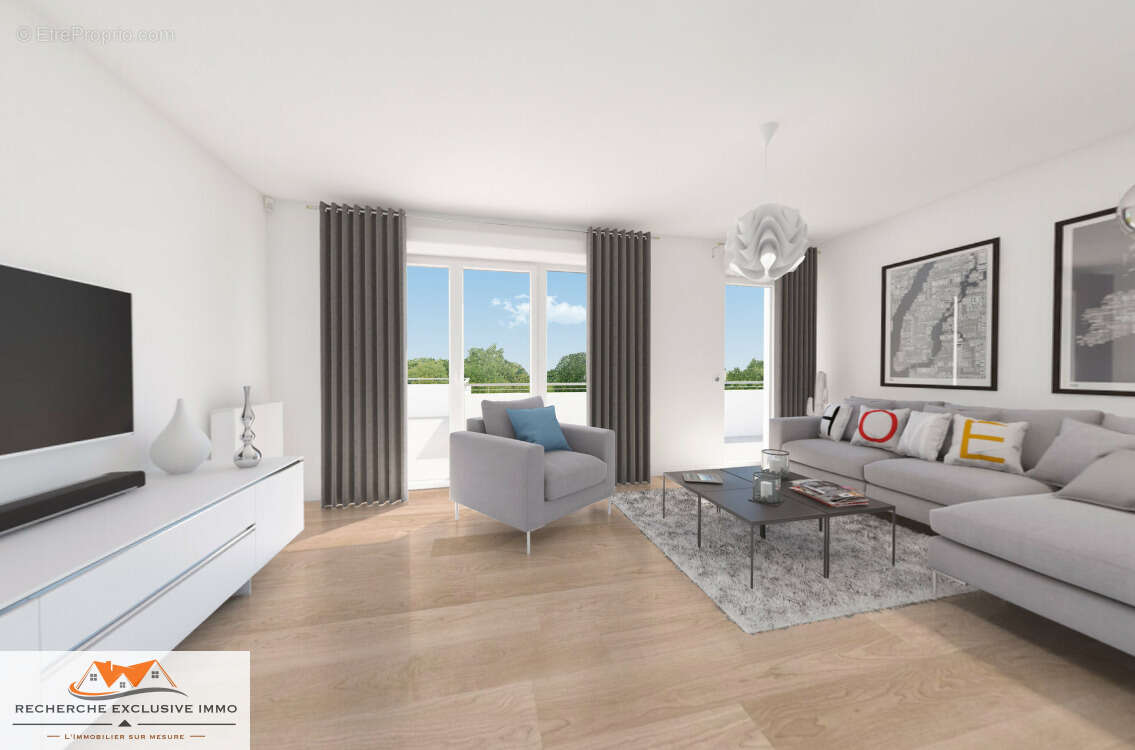 Aux portes de Nice : Appartement de 3 pièces avec extérieur privatif de 84.30m2 + 2 parking en sous-sol - photo 2