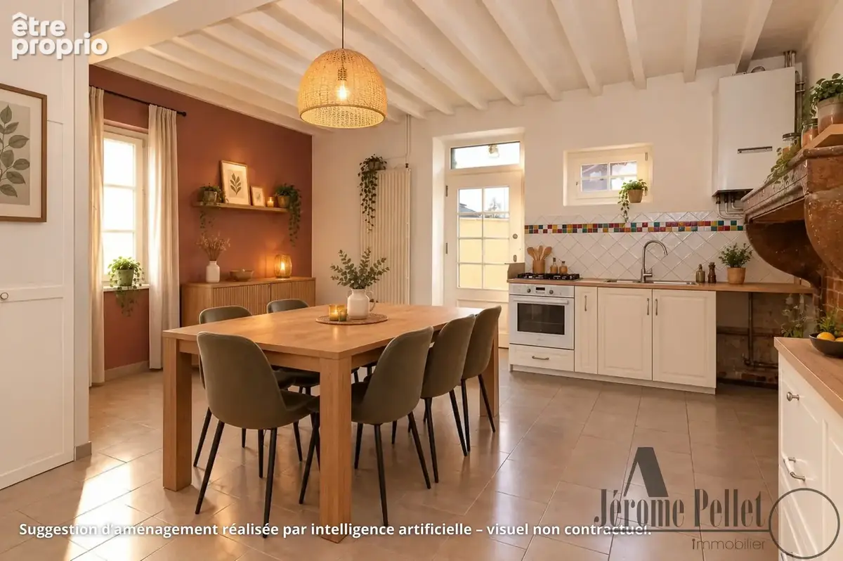 Maison ancienne avec cachet et beaux volumes - Centre de Ternay - photo 2