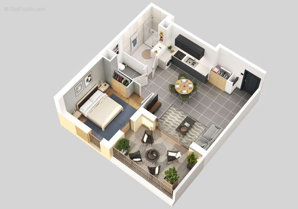 Appartement à BEAUMONT-LES-VALENCE
