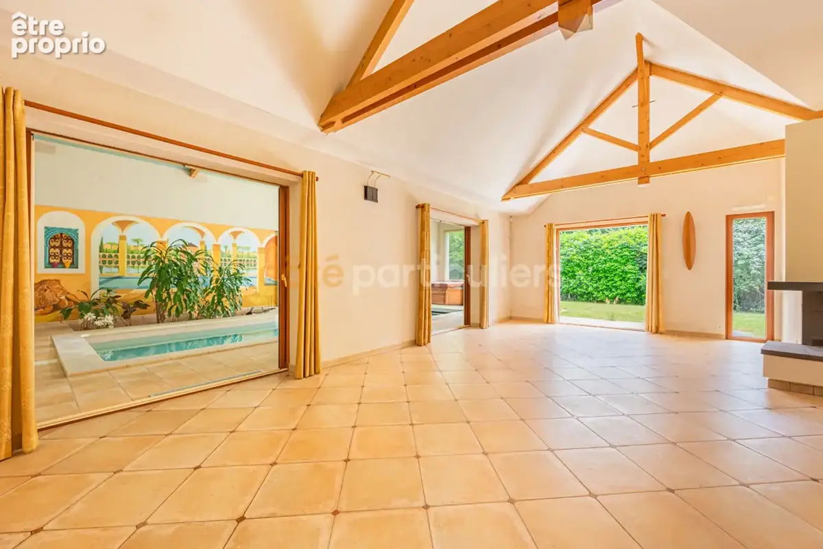 Carquefou -- le souchais -- maison d'architecte -- piscine intérieure - photo 4