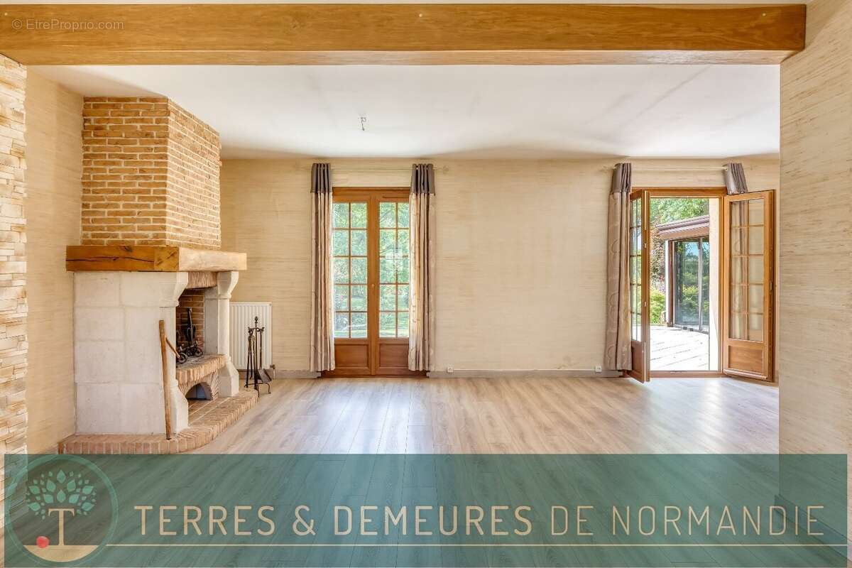 Maison familiale de style normand  218 m², parc arboré, verger et pâture  Proche de Rouen. - photo 5