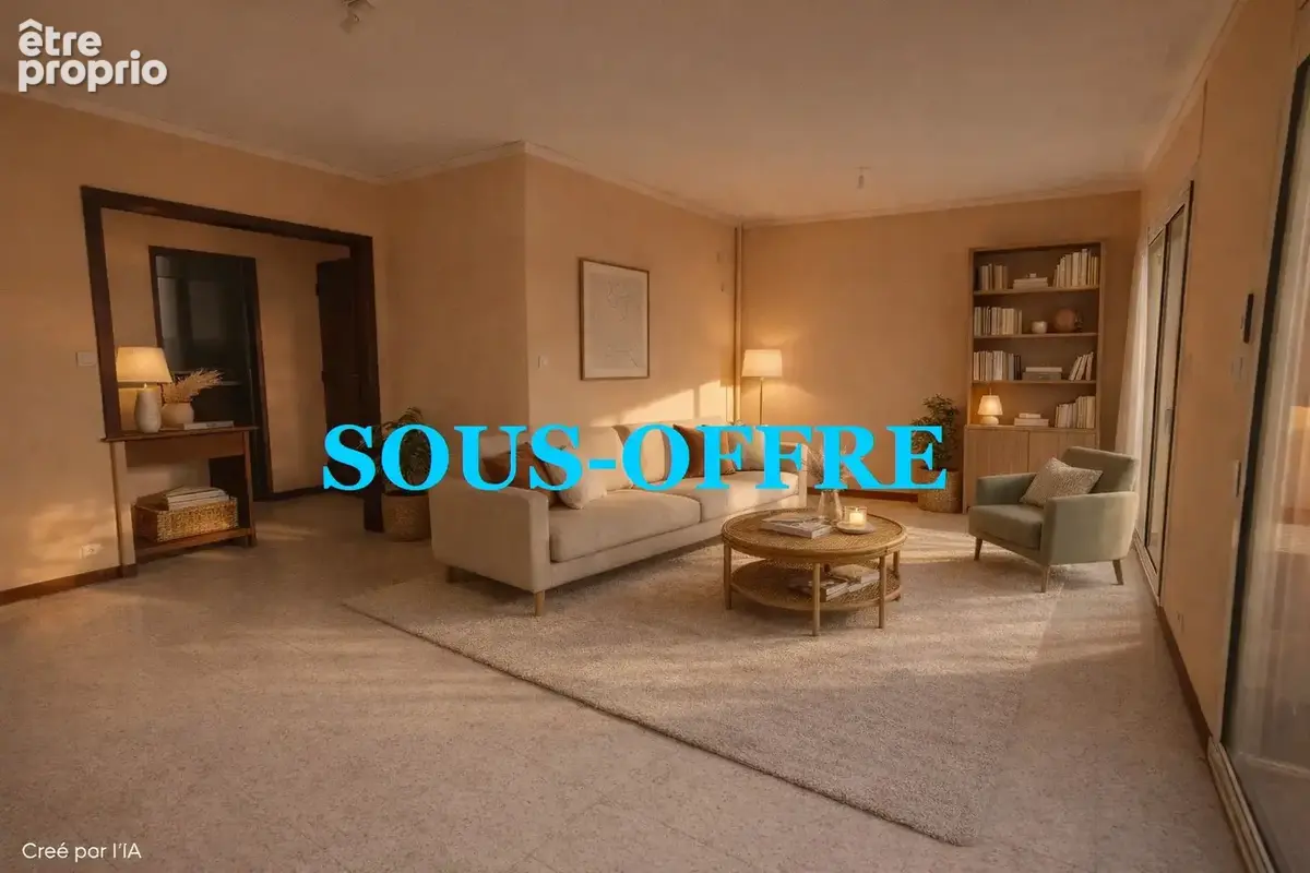 MONTPELLIER CHAMBERTE Appartement FF4 lumineus et traversant- avec cave et parking - photo 2
