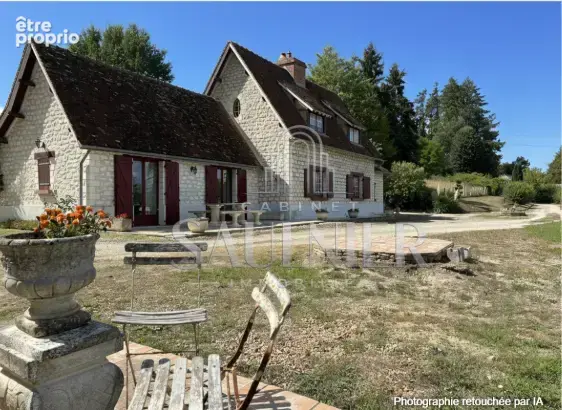 Saint-aignan, propriété de caractère, dépendances et 1,8 hectare - photo 17
