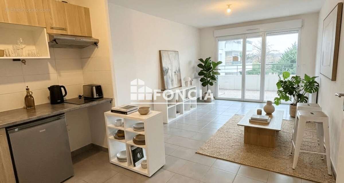 Appartement t2 avec terrasse et parking sous- sol - photo 5