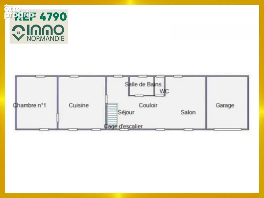 Rp4790  -  vie de plain pied - 3 chambres - garage - - photo 21