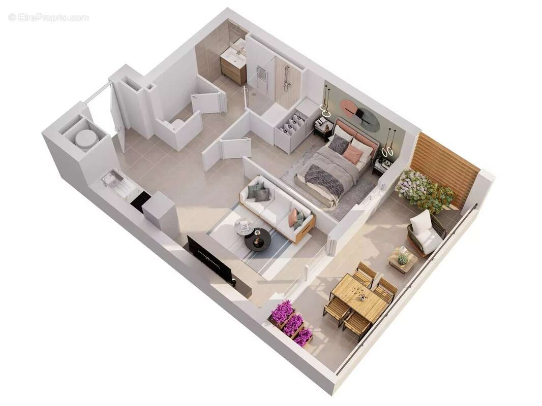 Appartement à L'ISLE-SUR-LA-SORGUE