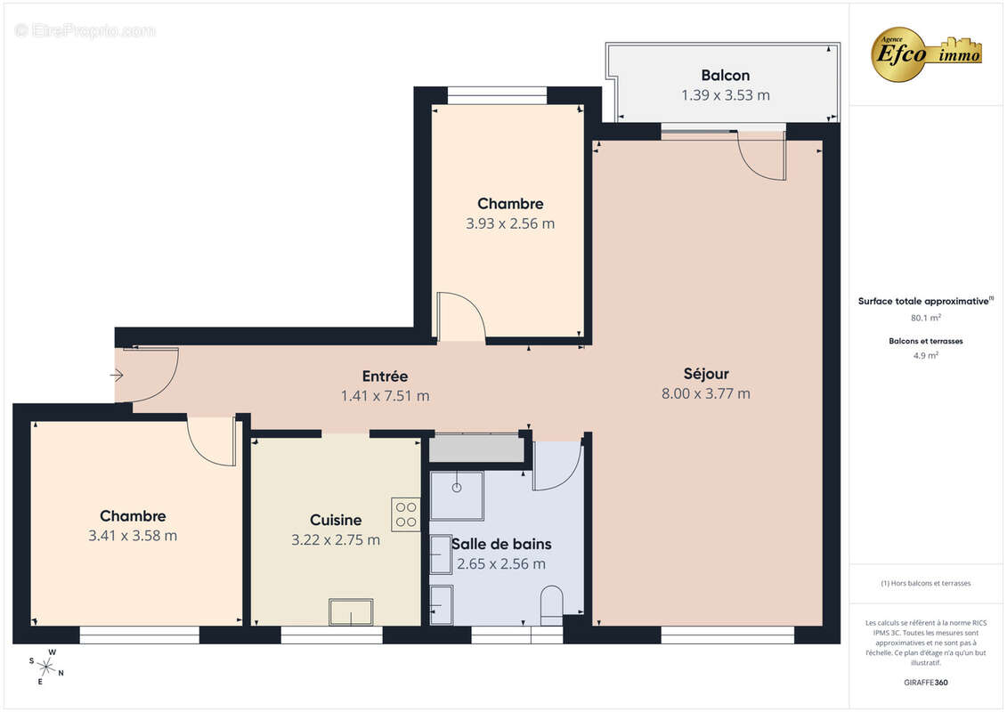 Appartement à SAINT-LOUIS