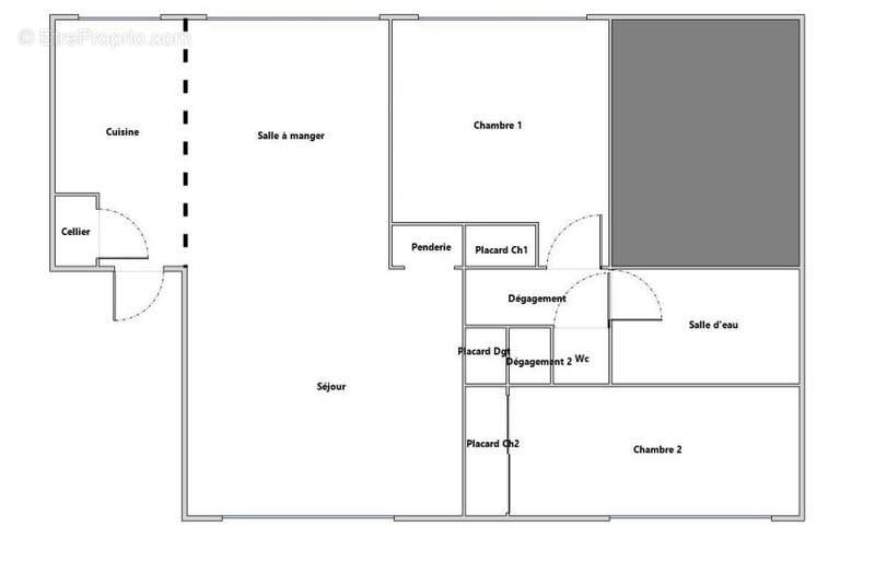 Appartement à CHAMALIERES