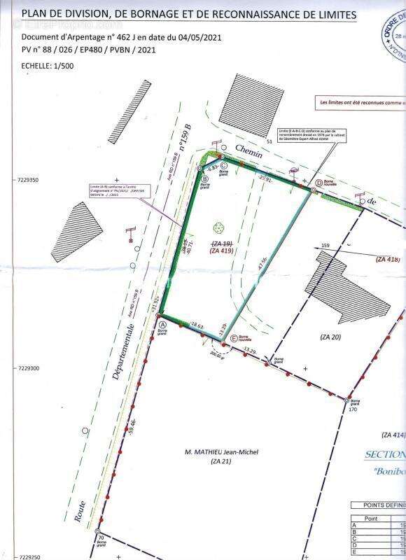 Terrain à AYDOILLES