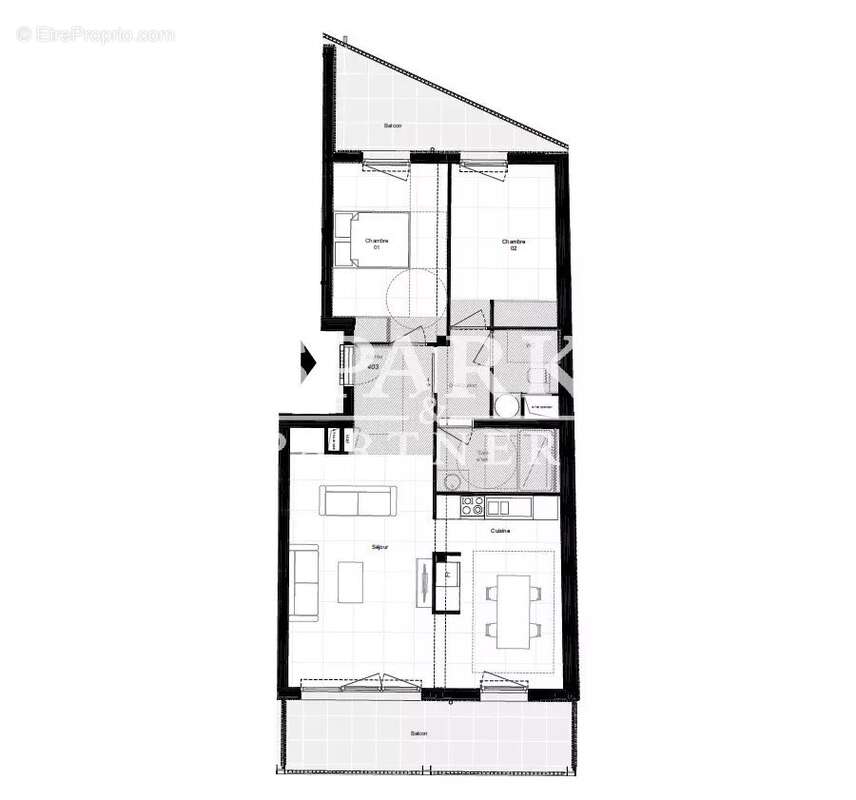 Appartement à CAP-D&#039;AIL