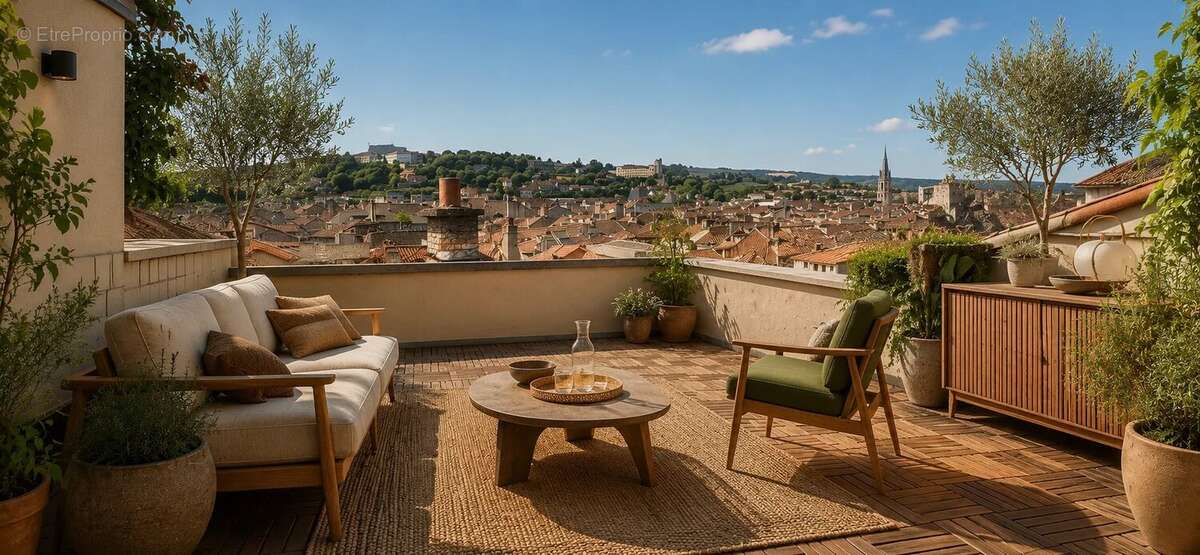 appartement  triplex terrasse - photo 3