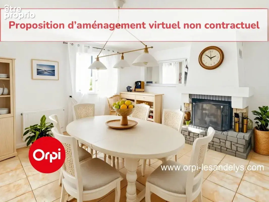 VENDU - Proche Les Andelys - Maison À Vendre 4 chambres + jardin arboré de 2200 m² env - photo 5