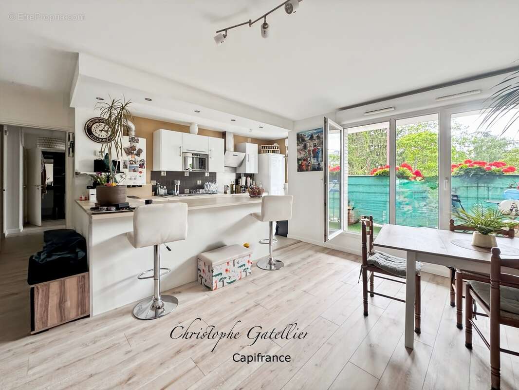  t3 rénové - balcon sud – parking – cave  - photo 5