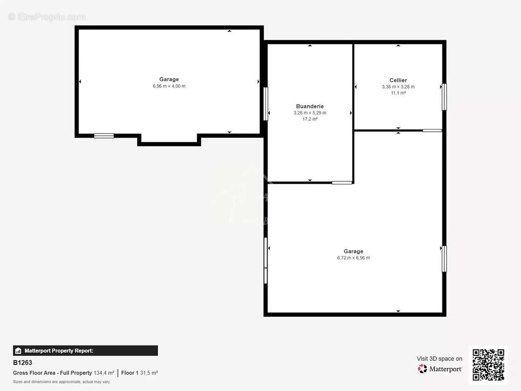 Pavillon de plain-pied sur sous-sol avec 1 300 m² de terrain à Bourbon-l'Archambault - photo 21