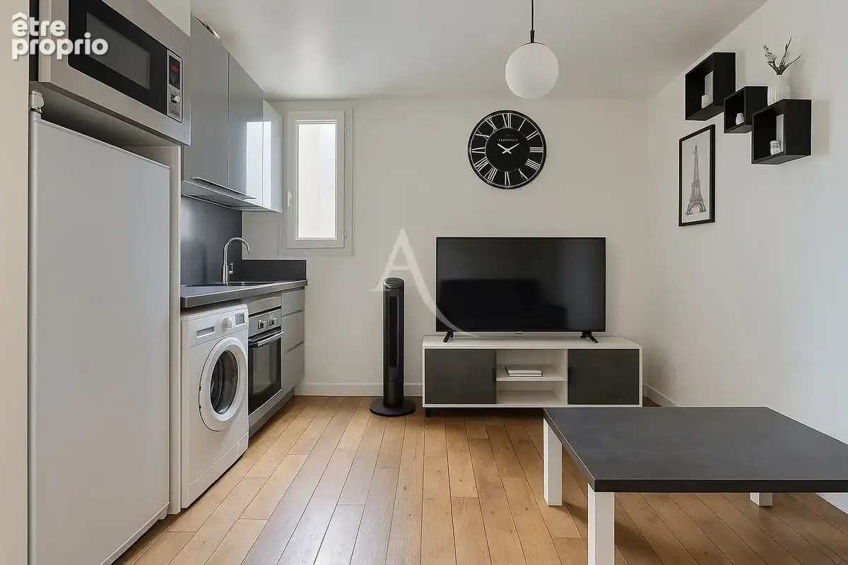 Appartement Aubervilliers 2 pièce(s) 25.85 m2 - photo 3