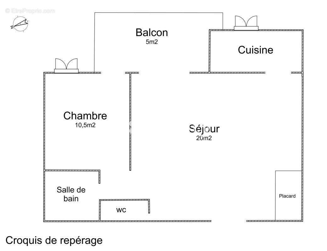 Appartement ancien - photo 7