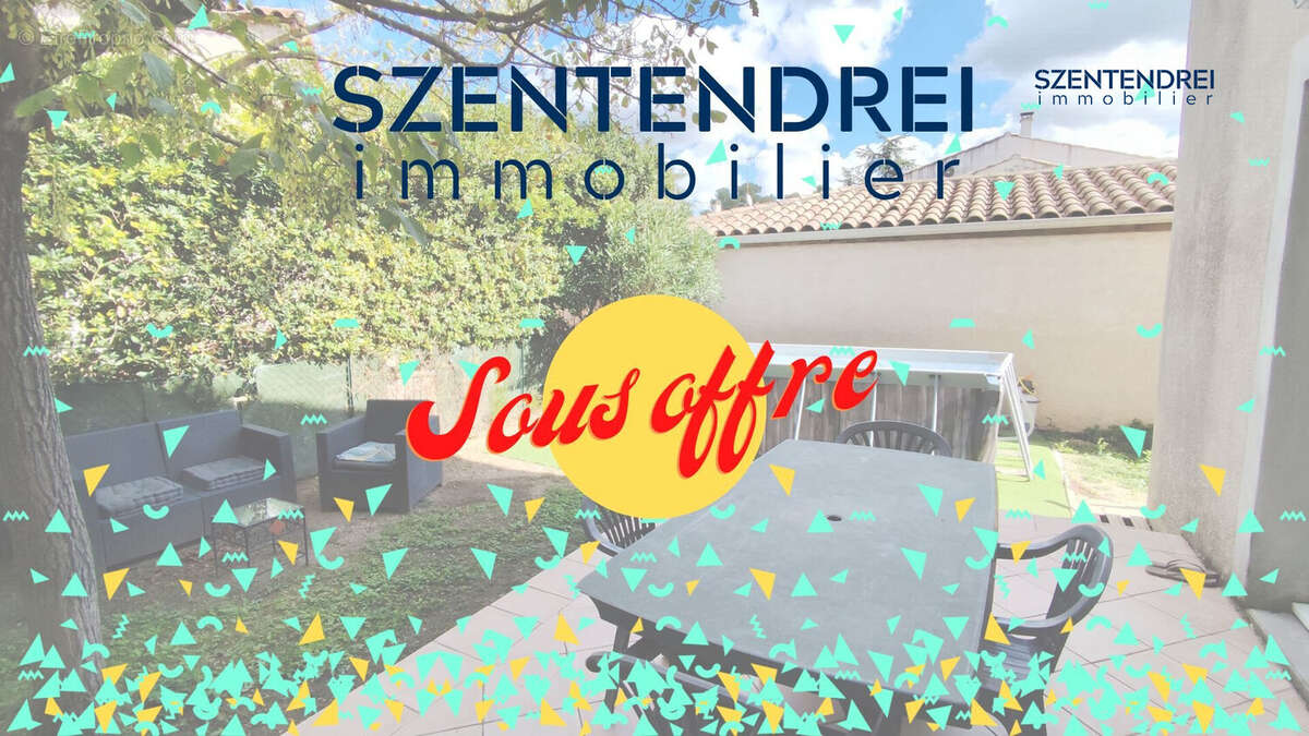 Szentendrei Immobilier - Maison T4 Nîmes Quartier des Sophoras - Maison à NIMES