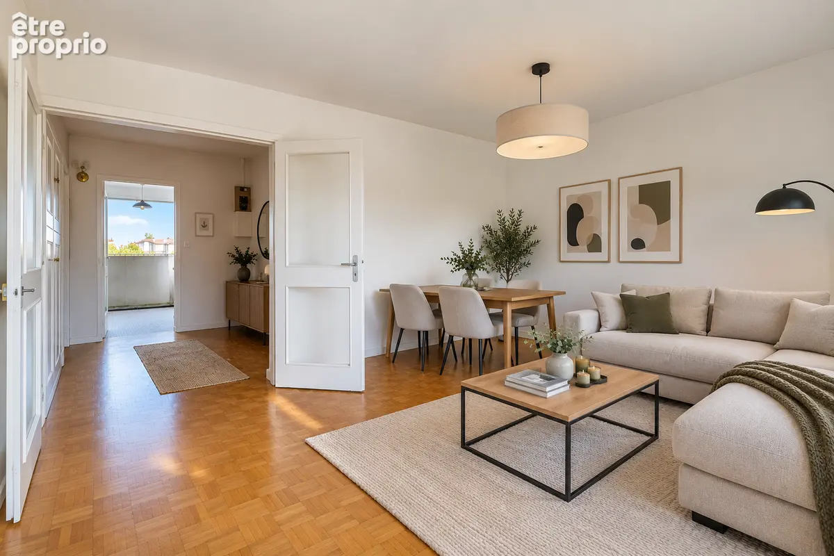 Appartement  - Lyon 3 pièces - 72.56 m2 - photo 2