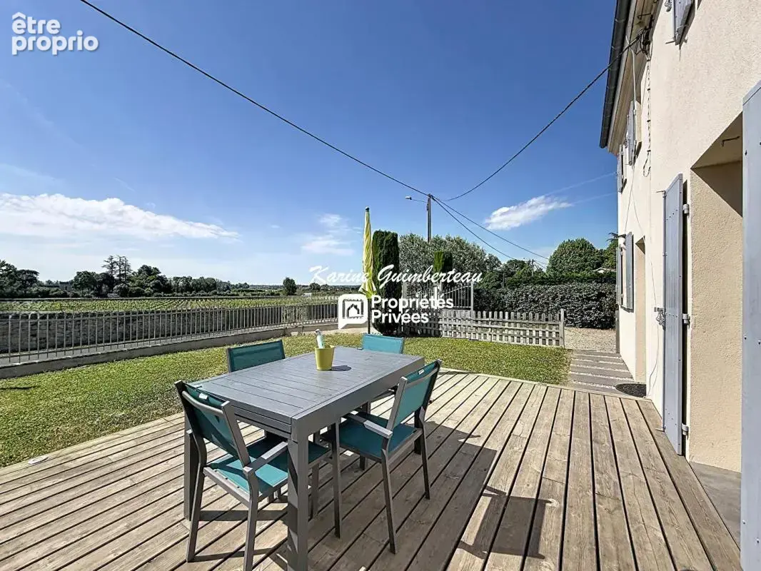 5 min Libourne : Fronsac : Maison familiale climatisée avec piscine et vues - photo 3