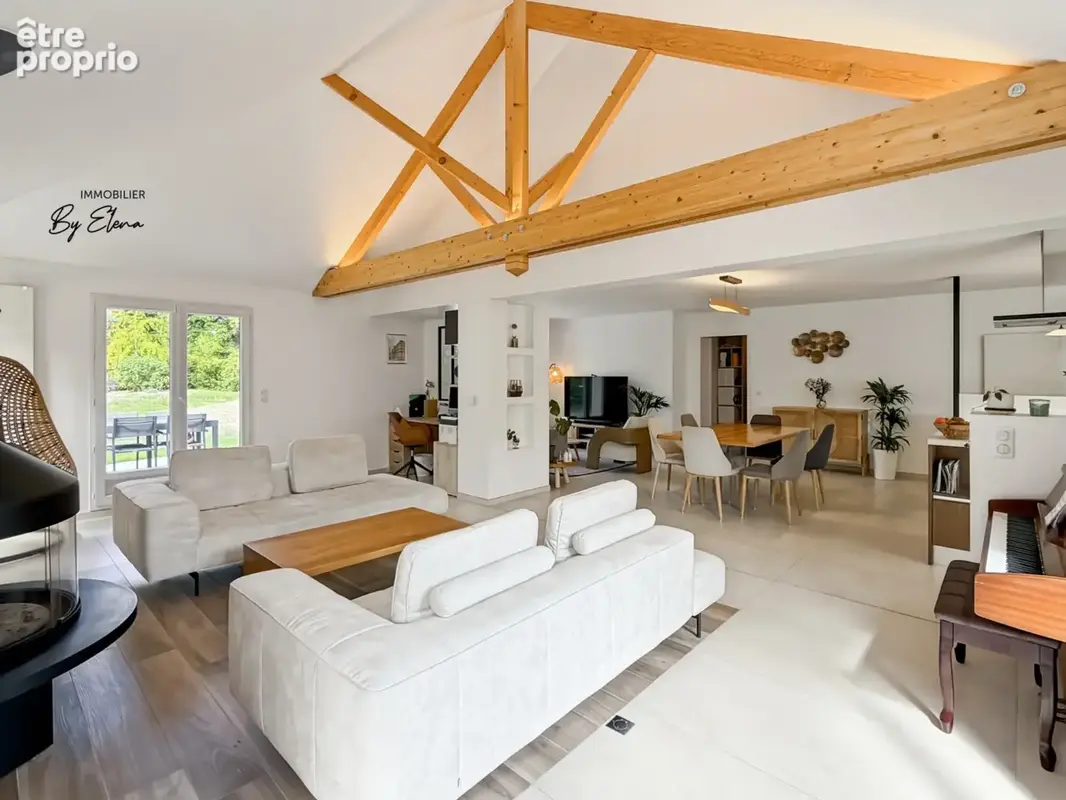Villa d’architecte rénovée – Golf de Bussy – Plain-pied – 5 chambres – RER A à pied - Bussy-Saint-Georges - à vendre - photo 8