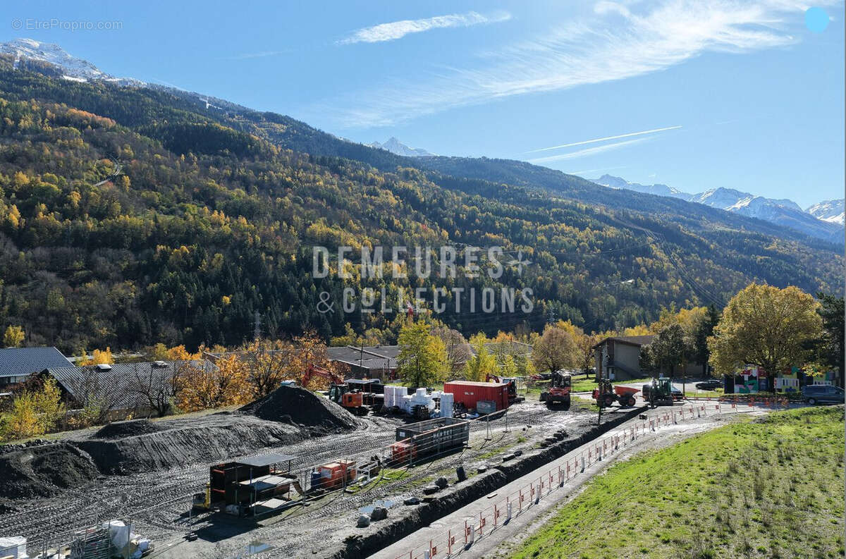 Vue depuis balcon - Appartement à BOURG-SAINT-MAURICE