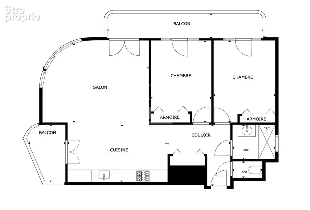 Appartement 73m² à nice - photo 18