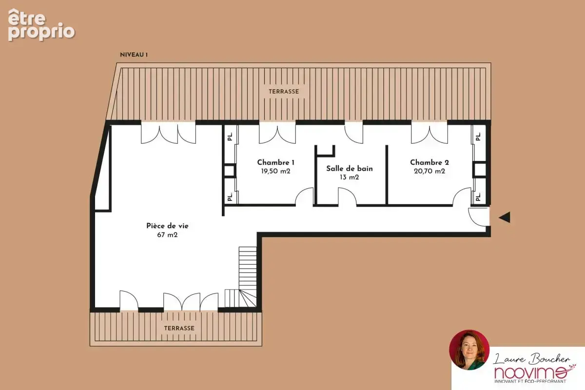 Nantes Hauts-Pavés   Duplex de standing 162 M2   3 chambres - photo 10