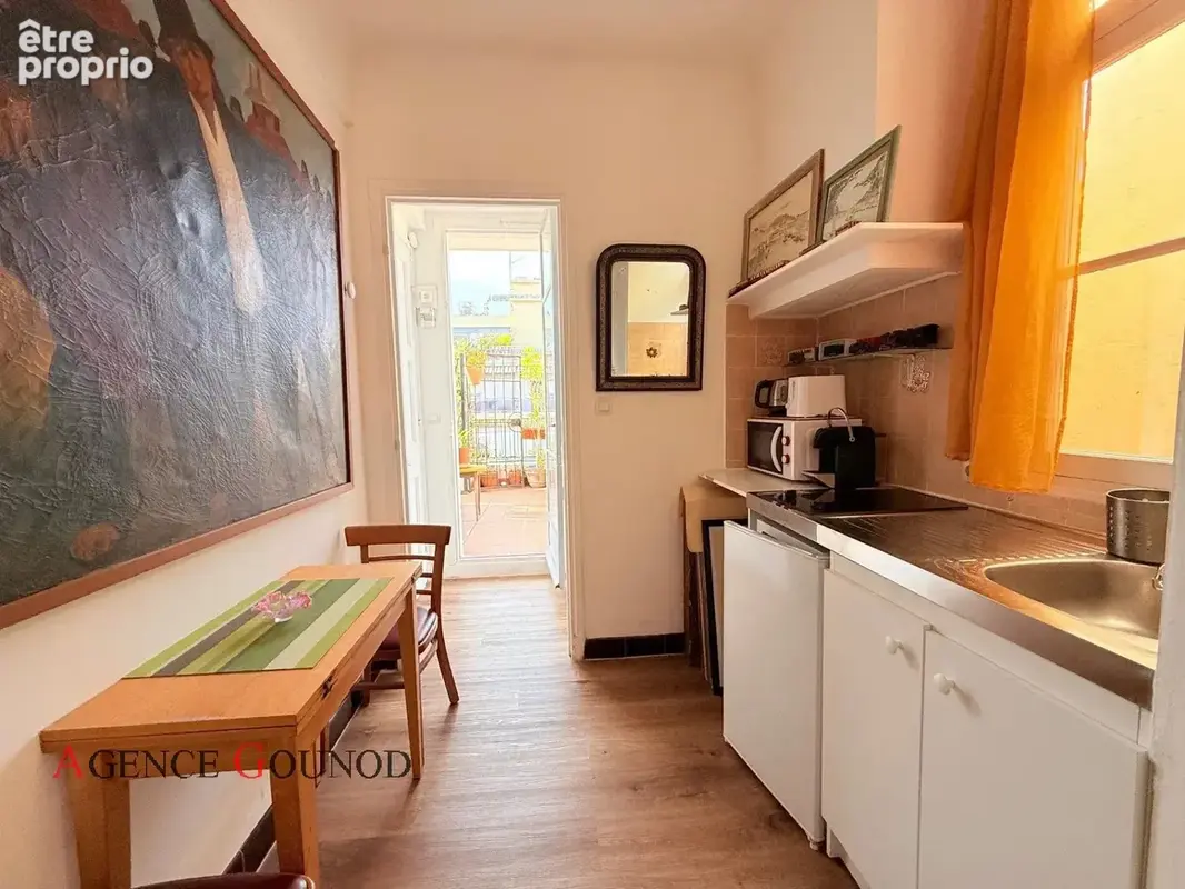 Rare -a nice, quartier des musiciens - studio +terrasse + balcon - photo 4