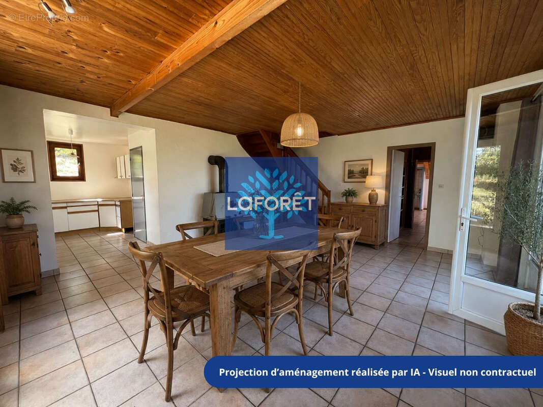 Maison familiale 7 pièces  Bard 4 chambres vue dégagée - photo 6