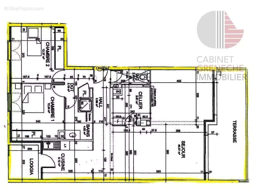 Appartement à EVIAN-LES-BAINS