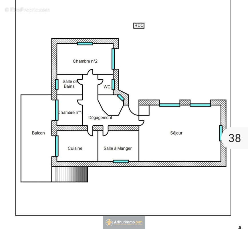 Maison à SERRIS