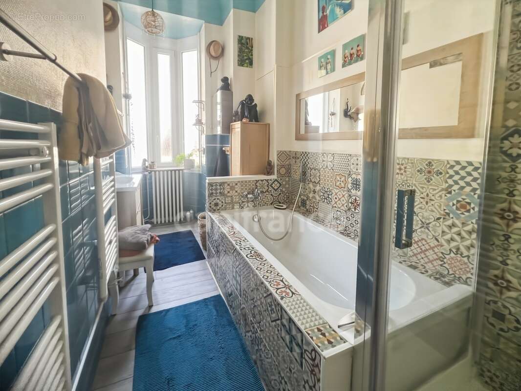 À vendre - boulogne-sur-mer - vue mer - appartement d'exception -163 m2 -7 pièces - 5 chambres - garage - cave - - photo 16
