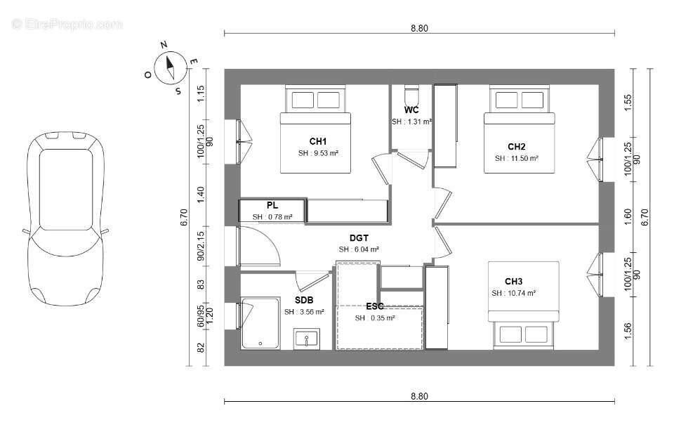 Terrain à LA GARDE-FREINET