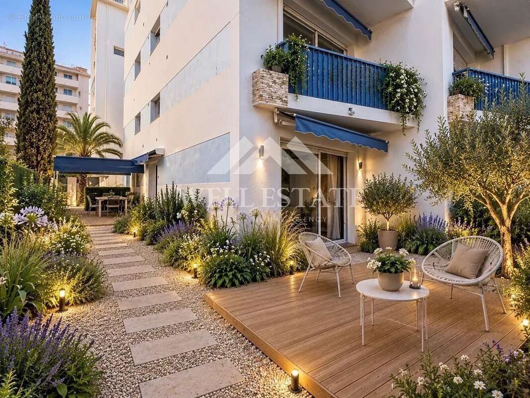 Cannes – proche croisette & port canto – appartement rénové 3 chambres avec terrasse de 110 m² - photo 14