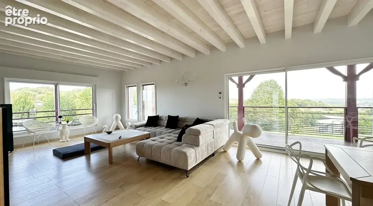 Vue imprenable sur les vallons pour cette superbe villa d'architecte de type t7 de 220 m2 +  sous sol de 110 m2 - photo 10
