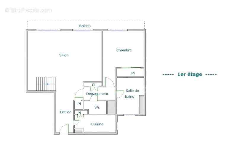 Appartement à PARIS-8E