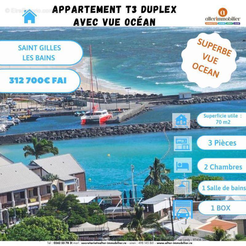 Appartement à SAINT-PAUL