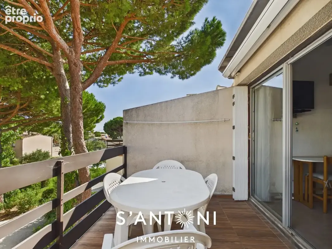 Le grau d'agde  t2 avec terrasse, piscine et parking  plage à 500 m - photo 9