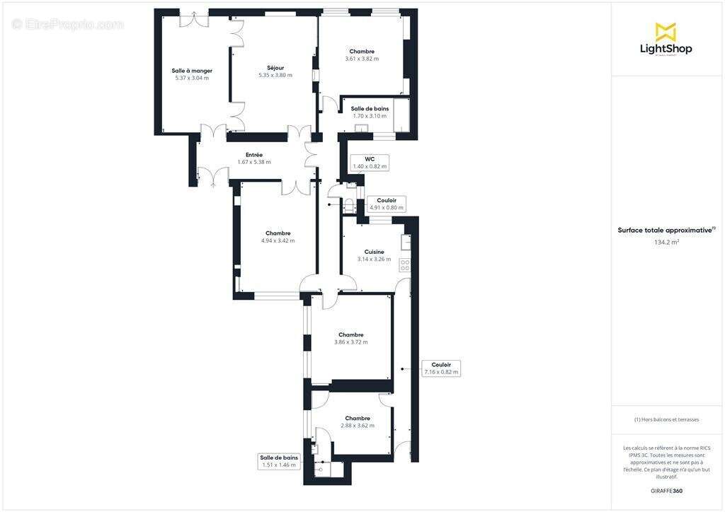 Appartement à PARIS-9E