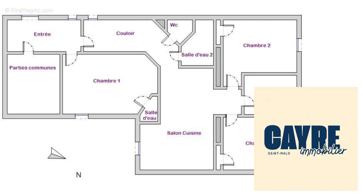 Appartement à SAINT-MALO