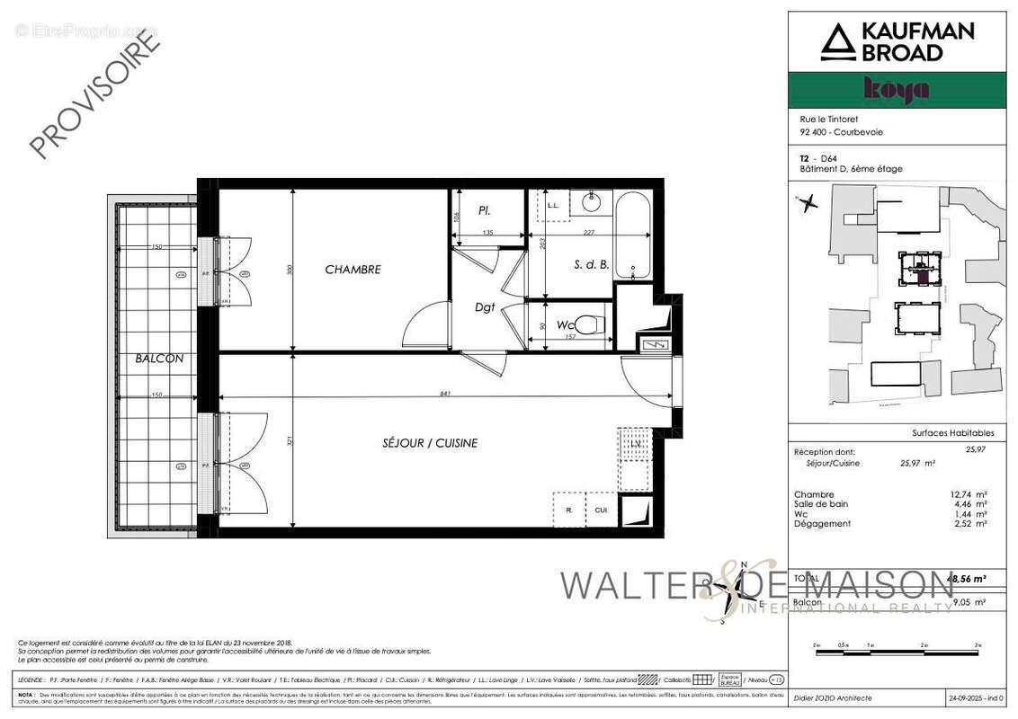 Appartement à COURBEVOIE