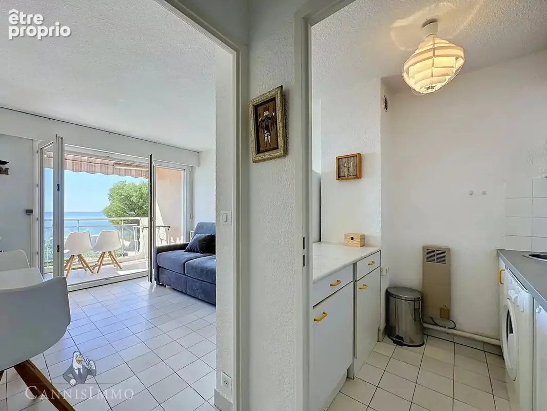 Cannes 2 pieces vue mer piscine acces plage - photo 4
