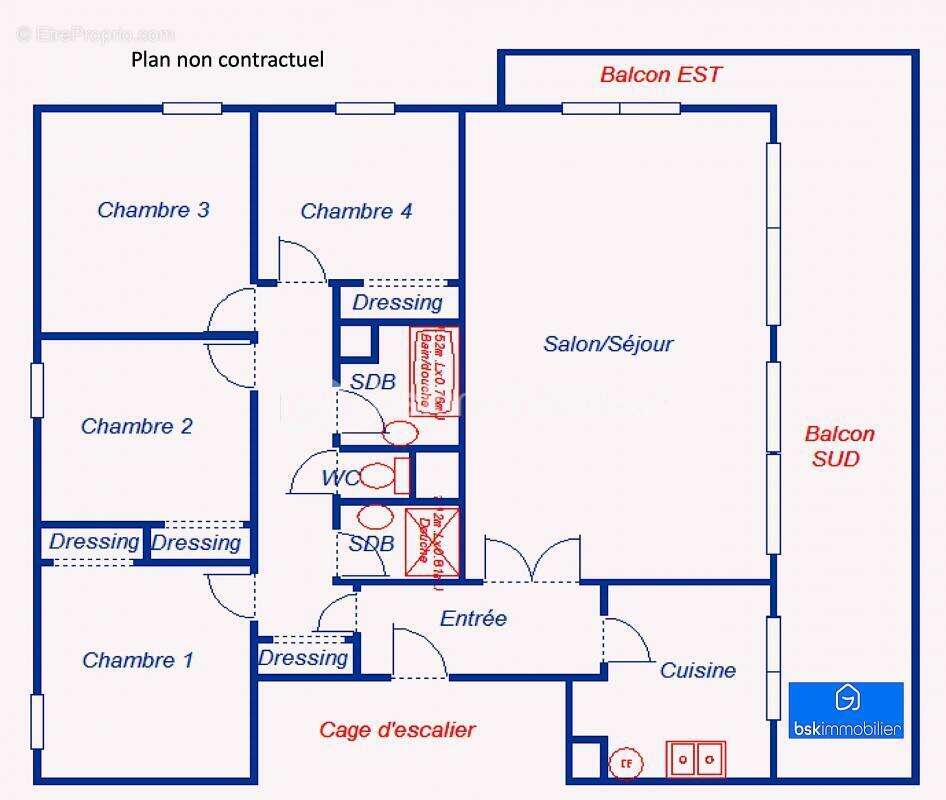 Appartement à TOULOUSE
