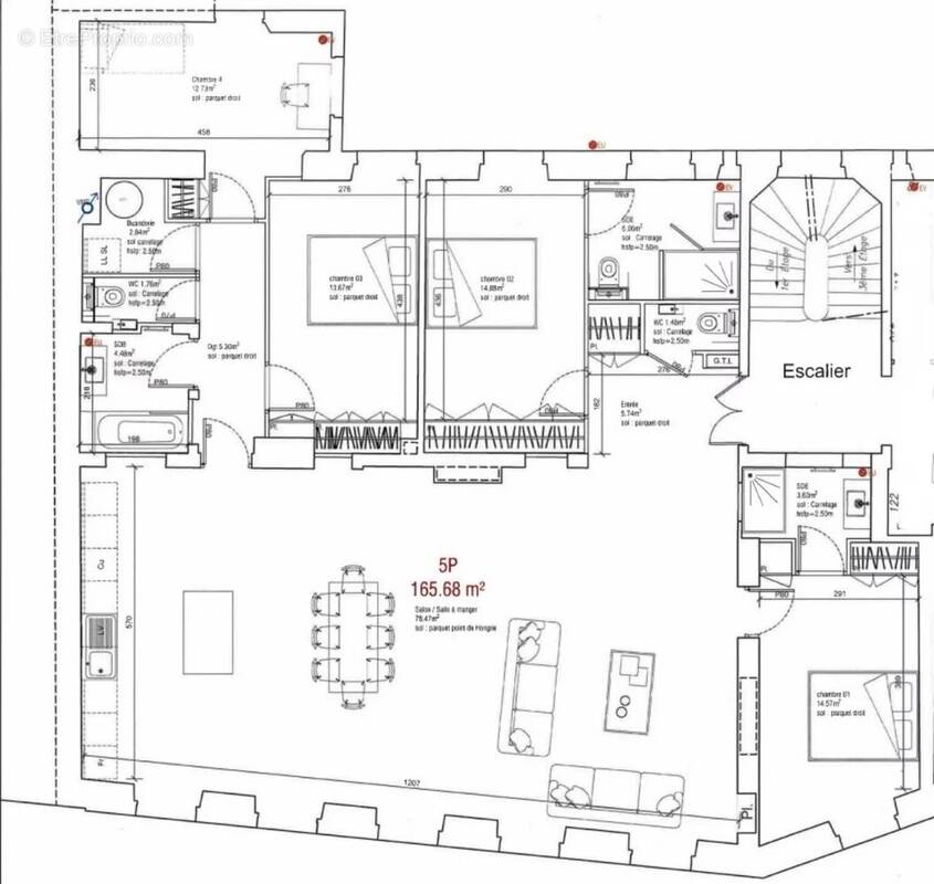 Appartement à NEUILLY-SUR-SEINE