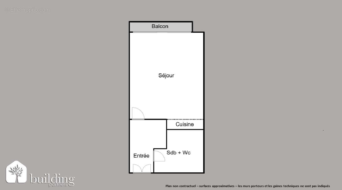 Appartement à LEVALLOIS-PERRET