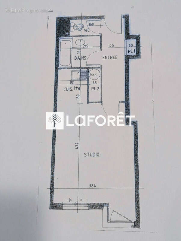 Appartement à PARIS-20E