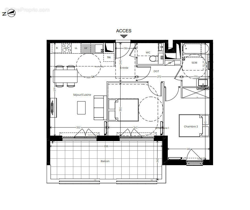 Appartement à LE PLESSIS-ROBINSON