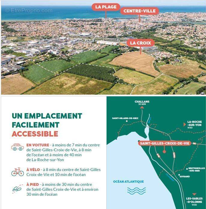 Terrain à SAINT-GILLES-CROIX-DE-VIE