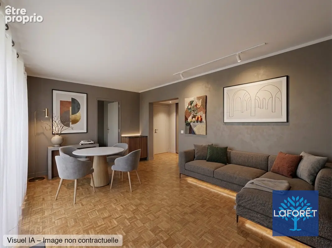 Appartement Chilly Mazarin 4 pièce(s) 70.46 m² - photo 2