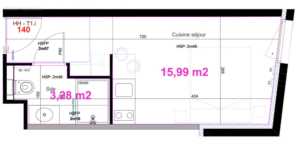 Appartement à AIX-EN-PROVENCE